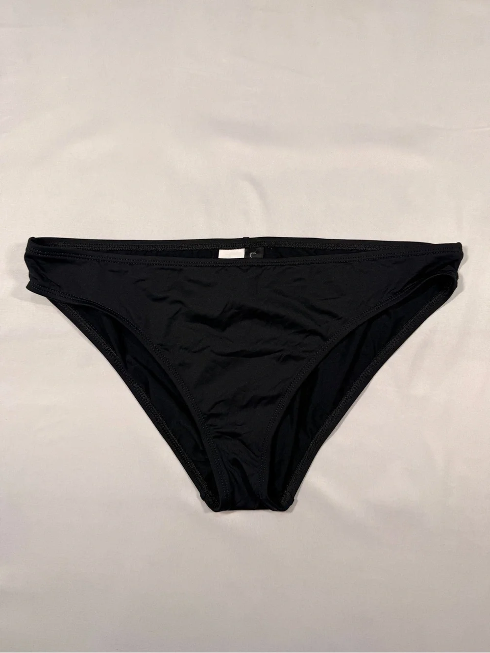 La Blanca Black Low-Rise Bikini Bottom Women’s Size 12